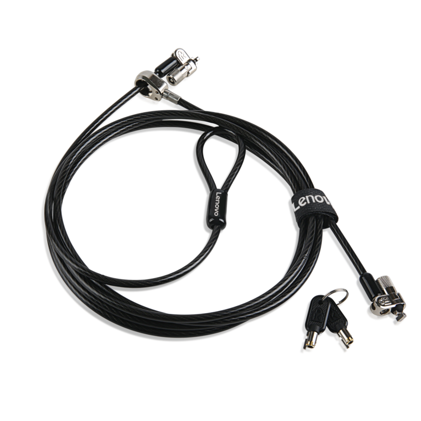 Lenovo MicroSaver 2.0 Twin Cable Lock #4XE0N80915 Campus