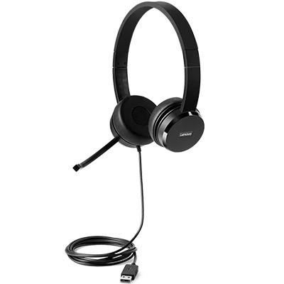 Lenovo 100 Stereo USB Headset #4XD0X88524