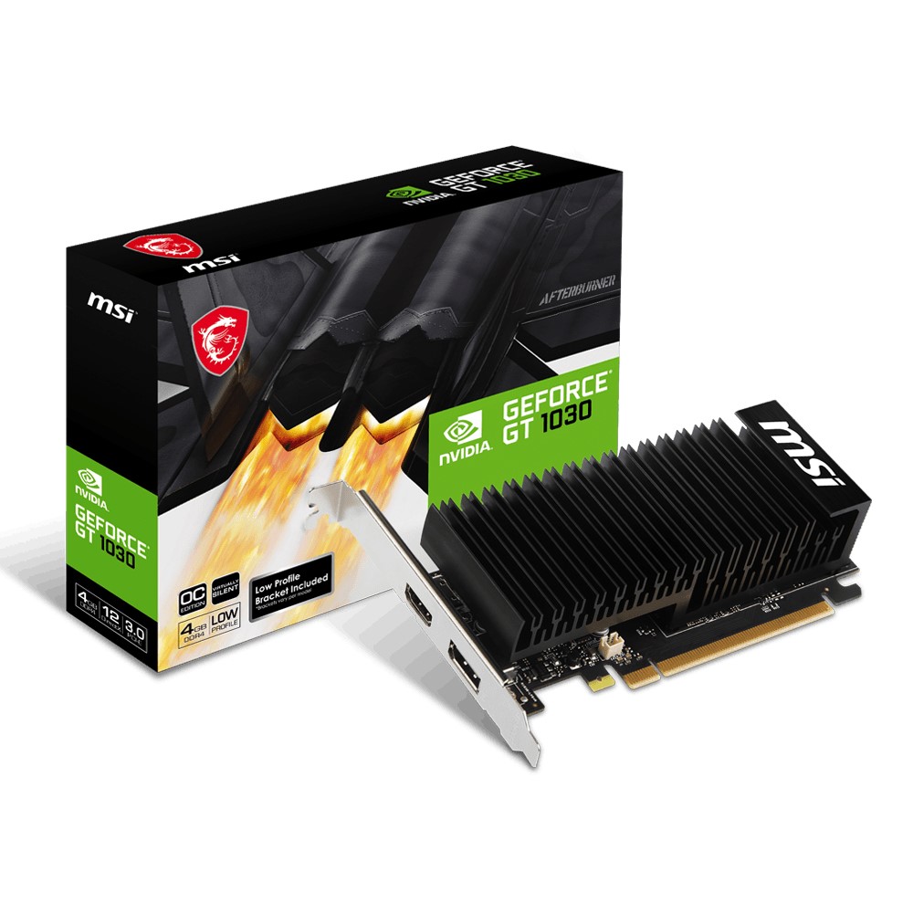 MSI GeForce GT 1030 (4GB, DP/HDMI) [V812-037R]