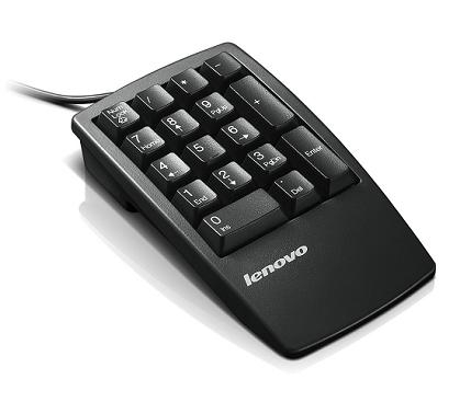 Lenovo USB 17-Key Business Black Numeric Keypad #33L3225