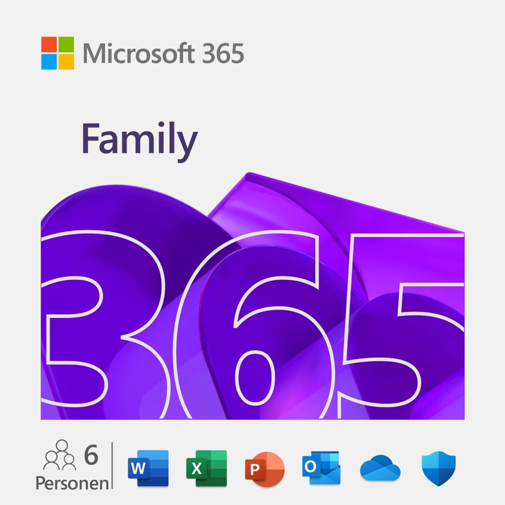 Microsoft ESD 365 Family 1 Jahr (ML) #6GQ-00092 