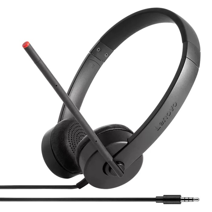 Lenovo Essential Stereo Analog Headset #4XD0K25030 Campus