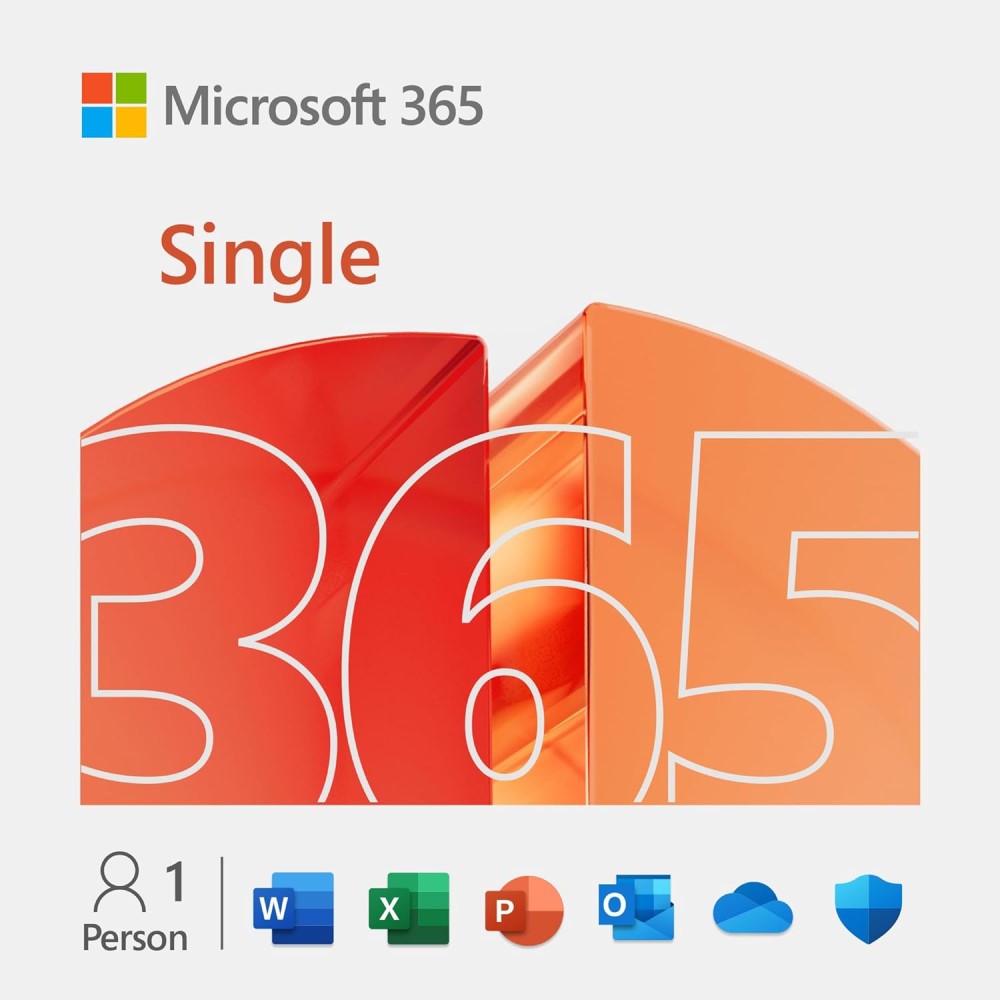 Microsoft 365 Single medialess 1 Jahr #QQ2-00012