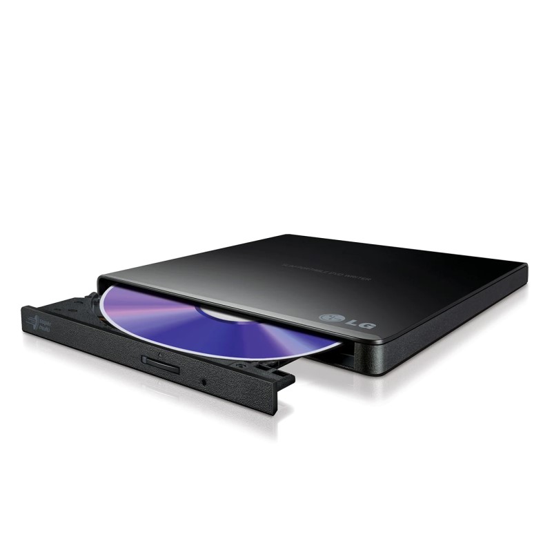 LG Ultraslim Portable USB DVD Burner- Schwarz #GP57EB40-Campus