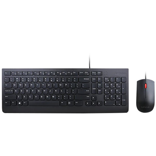 Lenovo Essential Wired Keyboard and Mouse Combo - German #4X30L79897