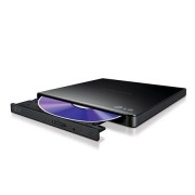 LG Ultraslim Portable USB DVD Burner- Schwarz #GP57EB40